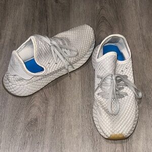 Grey and black adidas Sneakers